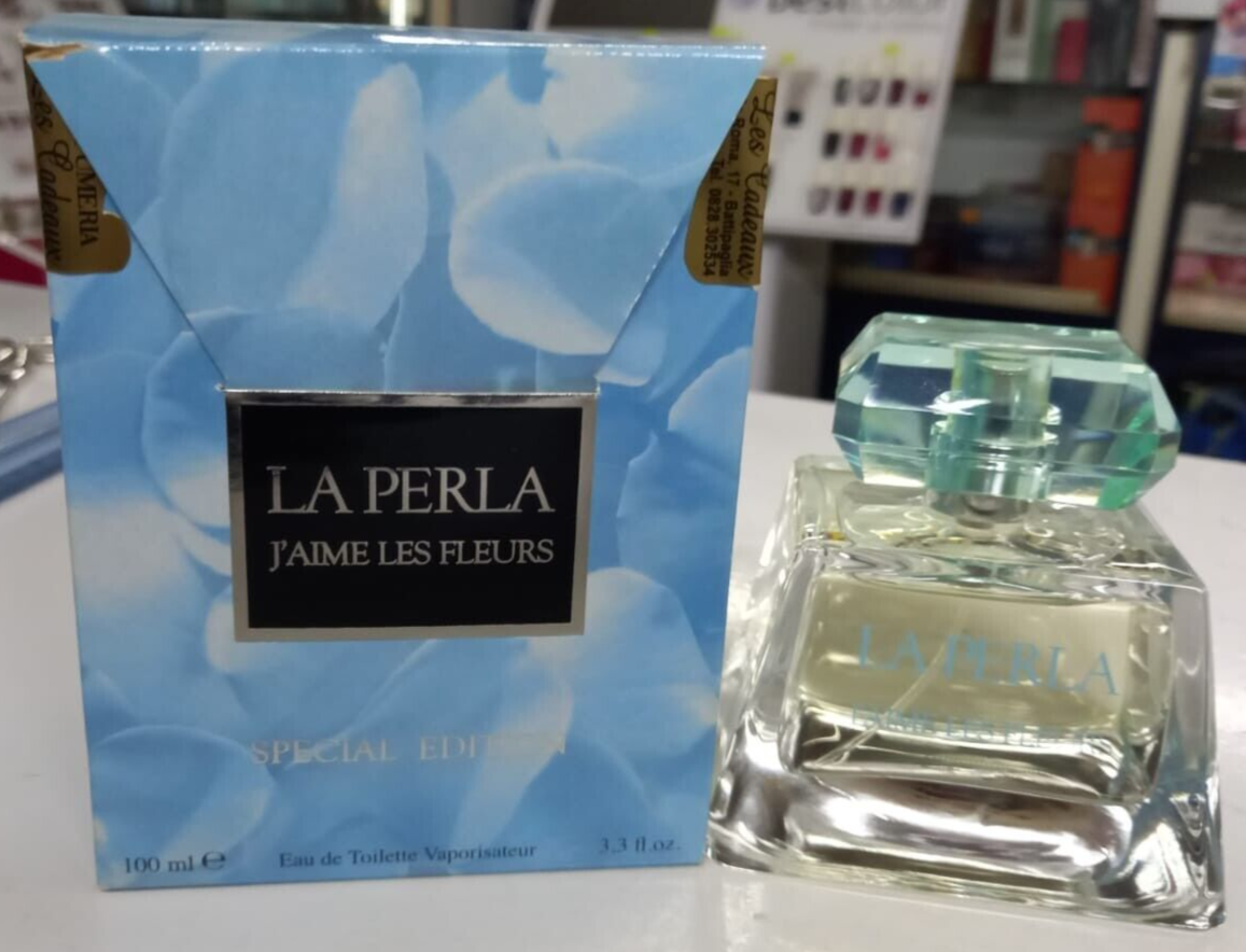 La Perla J Aime Les Fleurs EdT 100 ml SPECIAL EDITION RARISSIMO VINTAGE NUOVO