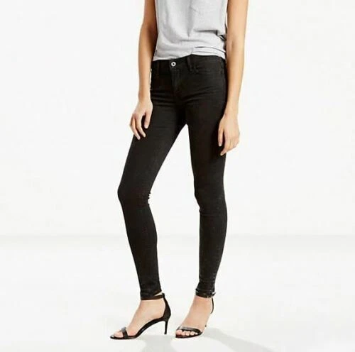 Levi's 710 super skinny mid rise top