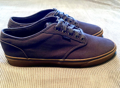 Vans Skater Off The Wall Sneaker Mens 12 Blue Shoes Comfort Low School Work
