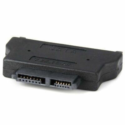 SATA 22 /Male to slimline SATA 13 Female laptop CD-ROM Adapter Convertor CD-SATA