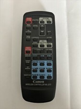 CANON WL-D77 WIRELESS REMOTE CONTROL FOR DV CAMERA CAMCORDER TESTED
