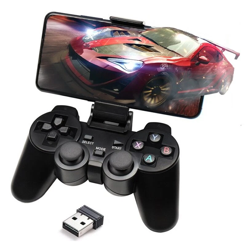 PC Controller Wireless, PS3 Controller PC Gamepad with Dual Vibration, 2.4G  Wireless Gaming Controller for PC Windows 11 10 8 7, PS3, Android Smart