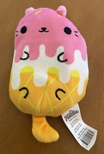 Cats vs Pickles 023 Ice Cream Cat Named Sprinkles Plush 4"