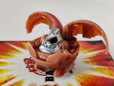 Bakugan Battle Brawlers Red Brown Pyrus Bakuflip Ravenoid 470G