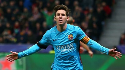 Club Barcelona FC Authentic Nike Jersey Size Large 2015-2016