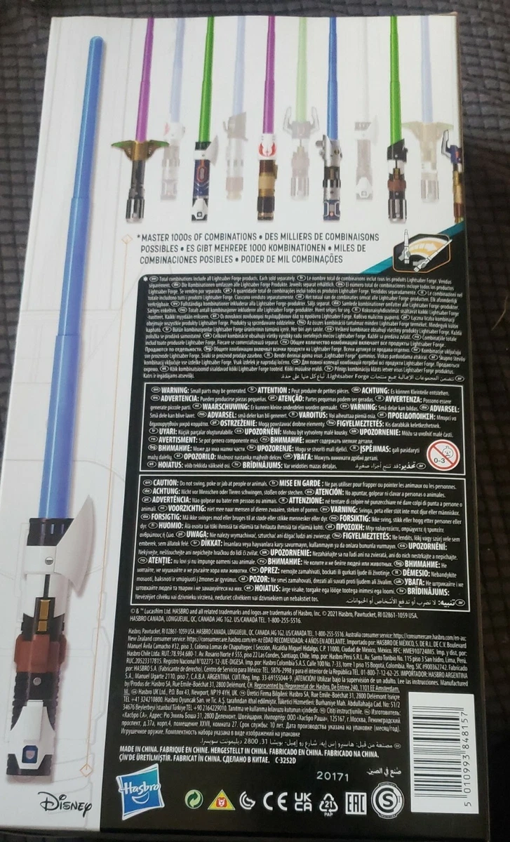 Star Wars Lightsaber Forge OBI Wan Kenobi Extendable Blue