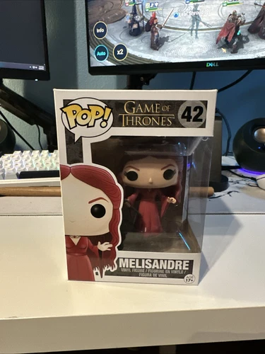 Funko Pop + Protector! Game of Thrones #42 - Melisandre **Vaulted**