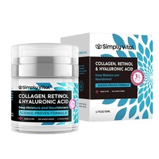 SimplyVital Collagen Retinol & Hyaluronic Acid Cream, 50 ml
