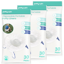 Potty Win 90 Counts Disposable Potty Liners Compatible with OXO Tot 2-In-1 Go