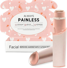 Facial Hair Removal for Women: Electric Hair Removal Device - Rechargeable Painl