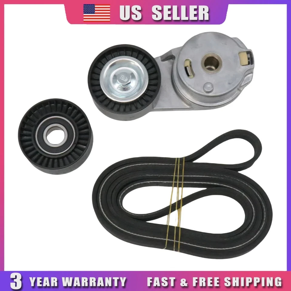 Kit de componentes de cinturón Serpentine para Dodge Charger Magnum Chrysler 2006-2010 5,7 L Foto 2 de 4