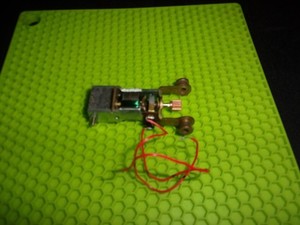 Vintage 1/32 Slot Car In Line Motor with Rear Axle Bracket