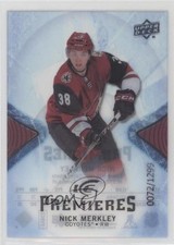 2017-18 Upper Deck Ice Ice Premieres 72/1299 Nick Merkley #152 15ok