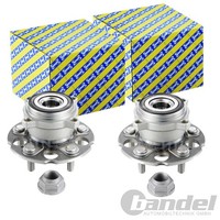2X SNR RADLAGER-SATZ Hinten Passend FÜR Honda CR-V Links+Rechts