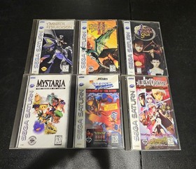 Sega Saturn Game Lot & Console