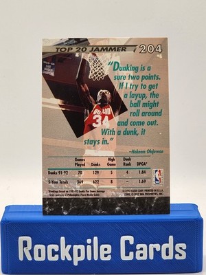 1992-93 Fleer Ultra - Hakeem Olajuwon #204 | eBay