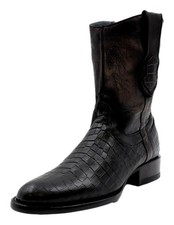 Ferrini Western Boots Mens Winston 10" Round Toe Black 24713-04