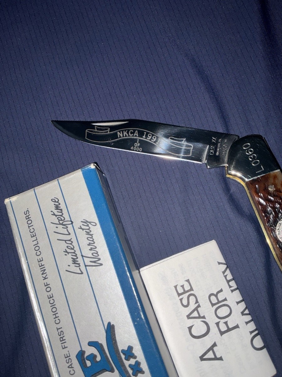 1991 Case XX NKCA Saddlehorn Knife 1 of 4000 Mint w/ Box