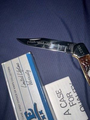 Diamond Creek 1991 & Ridge 1991 2本セット 1991 Case XX NKCA Saddlehorn Knife 1 of 4000 Mint w/ Box