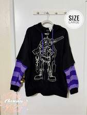 Murder Drones Uzi Twofer Hoodie Size Large