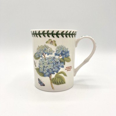 Portmeirion Botanic Garden Hydrangea Butterfly Macrophylla Coffee Mug Tea Cup