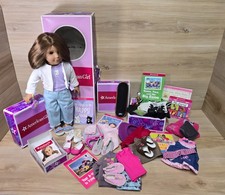 Huge American Girl Just Like You Doll w/5 Outfits  Extras With Original Boxes