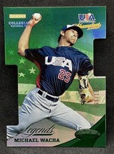 2013 Panini USA Champions Certified Green Die-Cut #26 Michael Wacha #99/199