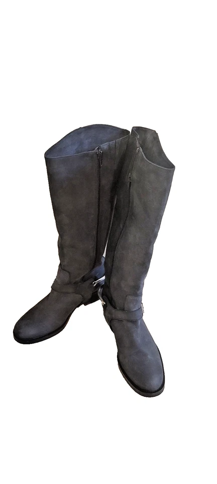 Mellow Yellow Pointure 37 Superbes bottes cuir noires cavalières - Photo 2/4