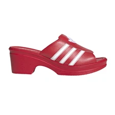adidas Lotta Volkova Trefoil Mules Womens Red  FW4384