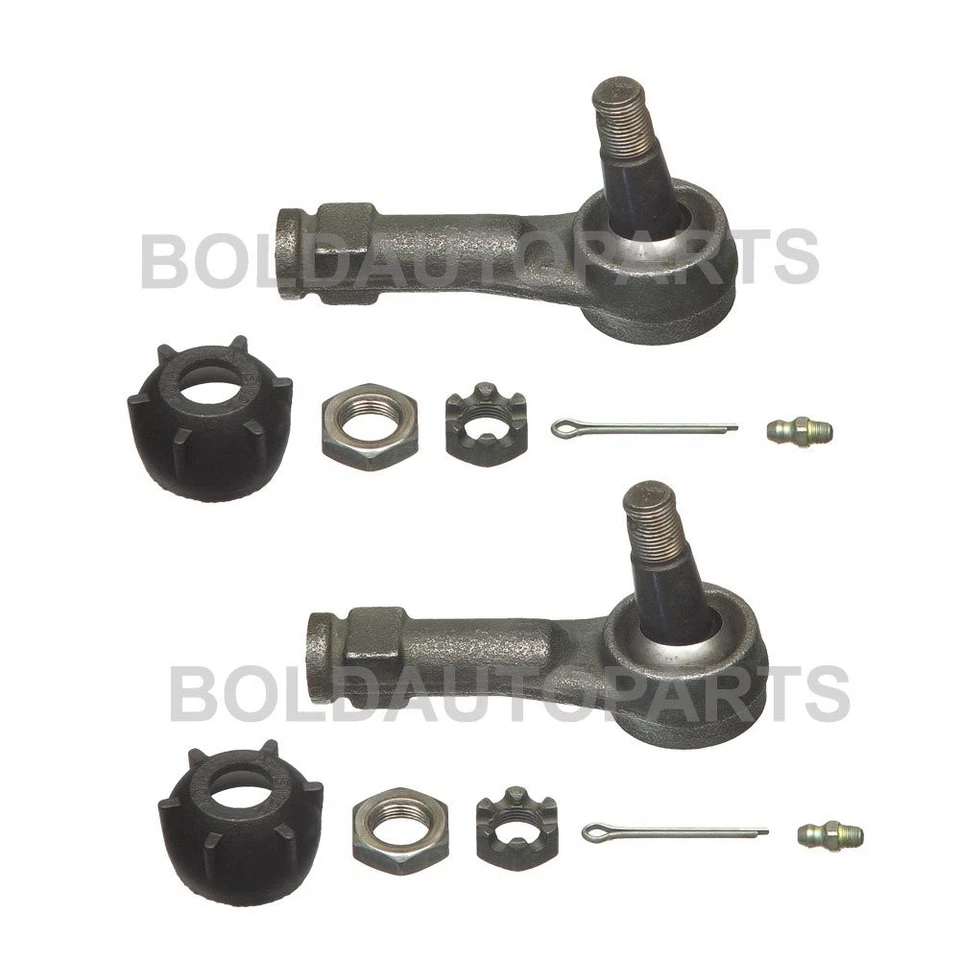 Juego de 2 piezas extremos de barra de amarre exterior delantero MOOG para Ford Mustang II Pinto Mercury Bobcat Foto 2 de 4