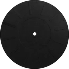 7 Inch Turntable Platter Mat Rubber Silicone Slipmat Turntable Platter Mat