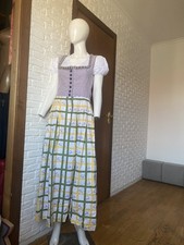 Vintage Rare Unic Austria Nocktein Trachten Tyrol Dirndl Oktoberfest Dress EU 38