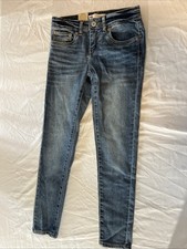 Levi s Girls Size 8 Regular Super Skinny Blue Jeans New W/Tags