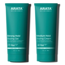 Arata Styling Combo of 2 Hair Cream 50ML Soft Strong Hold For All Hair Types