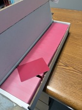 Blank PVC Cards 500 PCS CR80 30 Mil Plastic ID Badge Cards - Maroon, Cranberry,