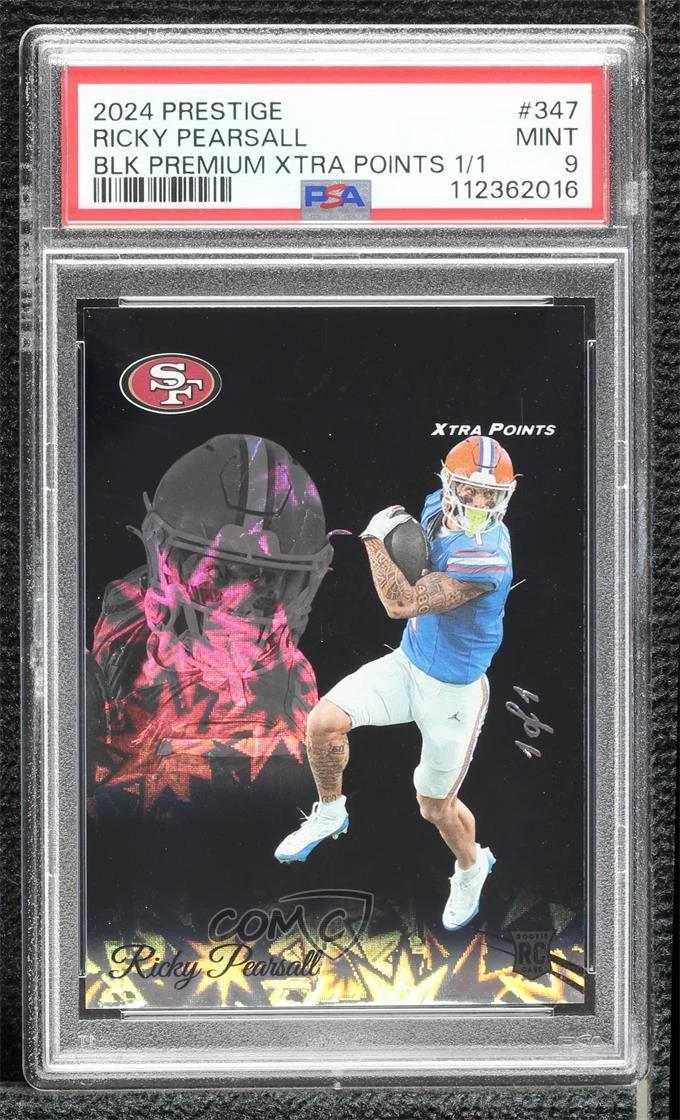 Ricky Pearsall Panini Prestige #347 Black Premium Xtra Points 1/1