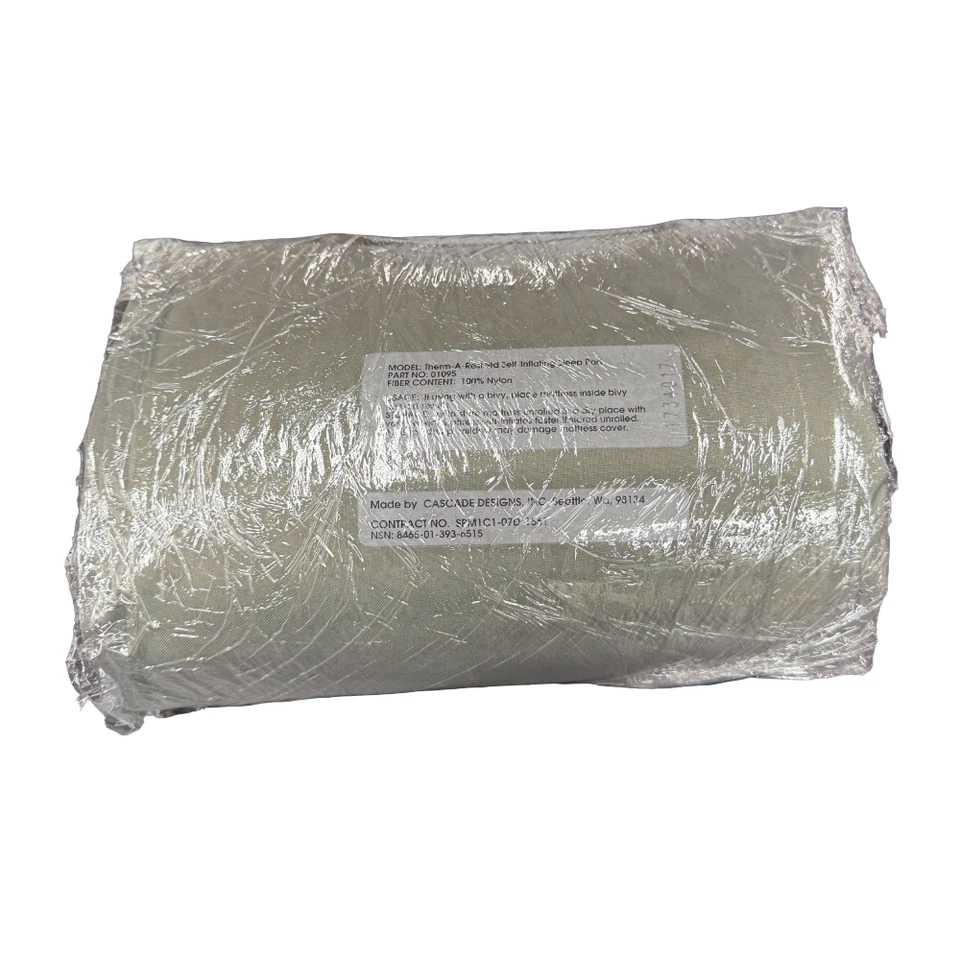 Tapete de dormir autoinflável Therm-a-Rest – edição militar USGI - Imagem 4 de 4