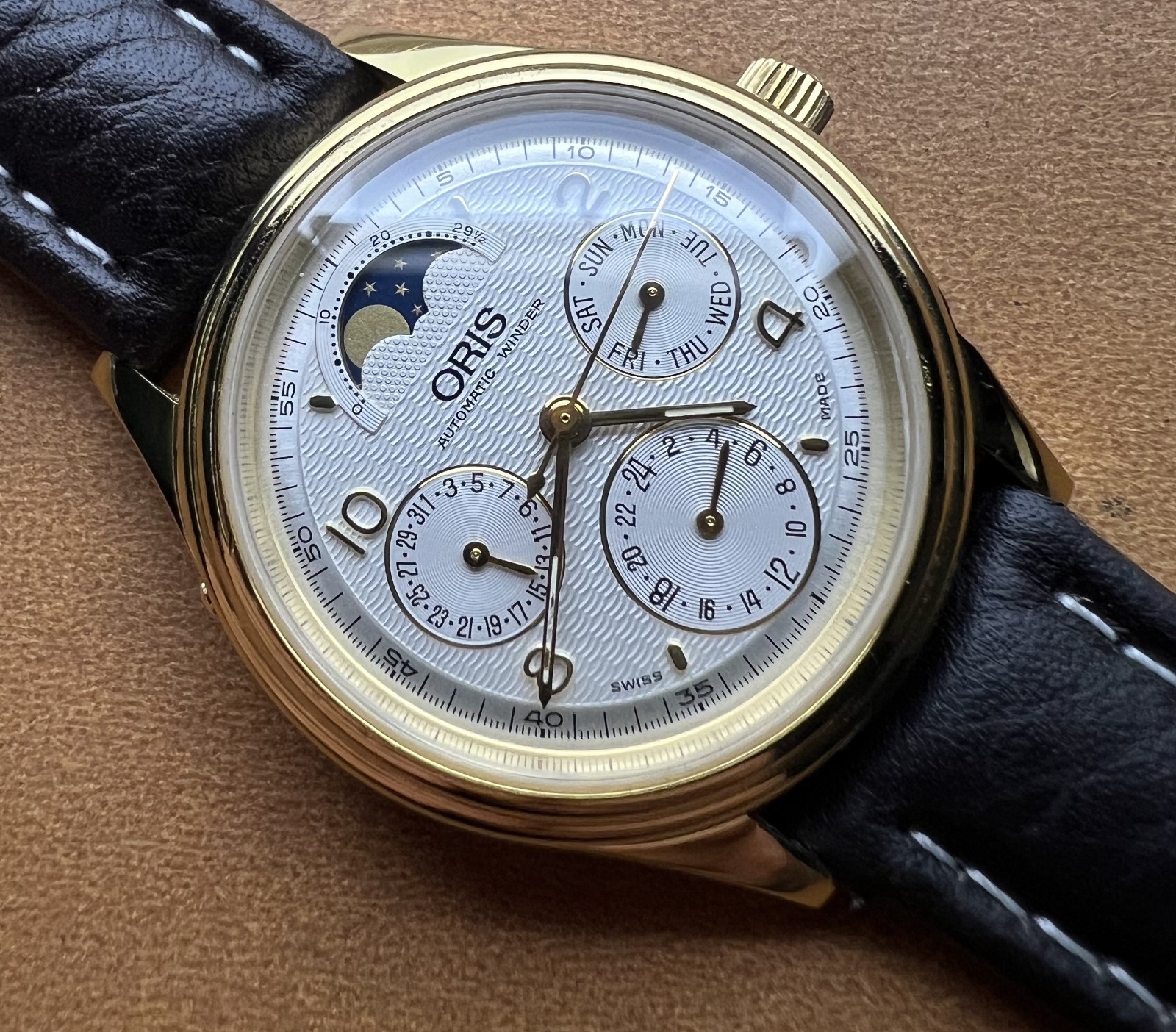 ORIS COMPLICATION AUTOMATIC MOON PHASE REF  7433B… - image 12