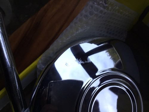 HILLMAN AVENGER / HUNTER Hub caps.   Set of four.   NOS. - Picture 3 of 3