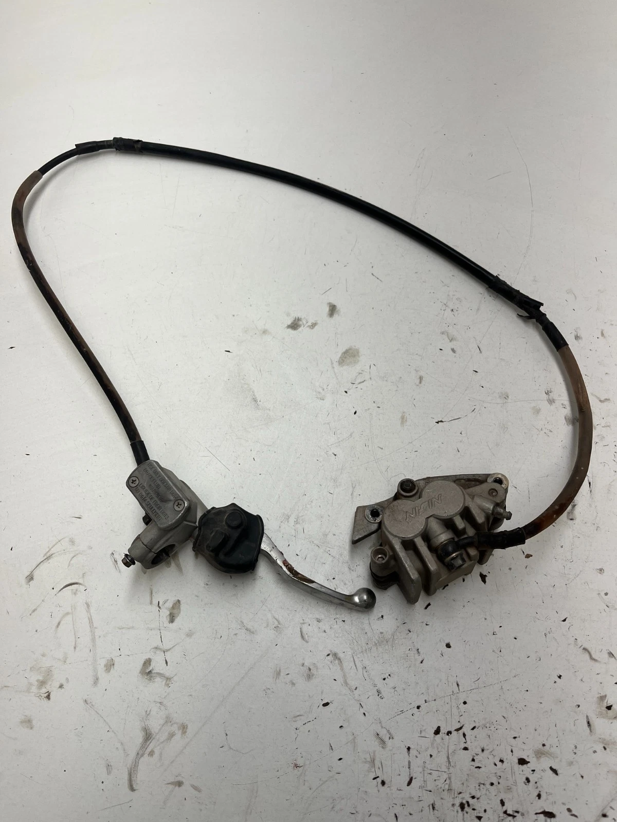 99 1999 Honda Cr 250 R Cr250r 2 Stroke OEM  Front Brake Caliper Master Cylinder