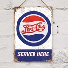 Pepsi Cola Replica Vintage Garage Kitchen Americana Tin Metal Signs Sign