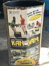 Kan Jam Outdoor Family Game, 2 Frisbees-One Glows In The Dark, Used Still In Box