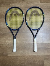 HEAD Speed Jr 25 Pre-Strung Tennis Racquet Set 2 Black 105 Sq In Head 8.5 Oz
