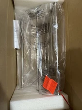 Pottery Barn Sussex Train Rack Towel Shelf Polished Nickel New in Box