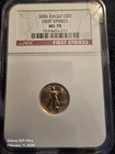 2006 $5 AMERICAN GOLD EAGLE NGC FIRST STRIKE MS70 PERFECTION GUARANTEED!