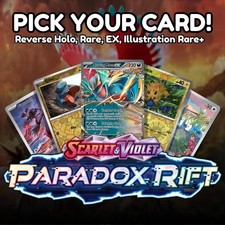 Paradox Rift - Choose Your Card - Reverse Holo, Rare, ex, IR - NM - SV4
