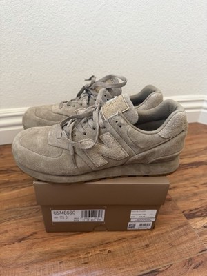 New Balance x Stone Island 574 Ghost Pack Dark Beige Size 11.5 Sold Out