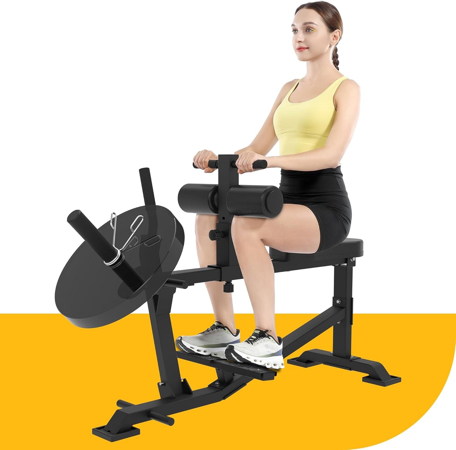 Calf Raise Machine Home Gym: Calf Machine Seated Calf Raise Machine Adjustable