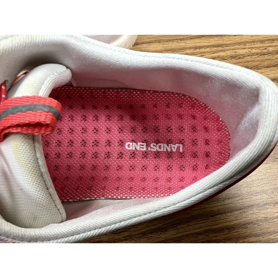 Zapatos de agua Lands End para mujer 508514 zapatillas bajas elásticas con cordones 8,5 Foto 4 de 4