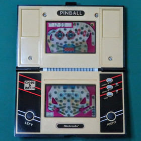 Nintendo Game & Watch PINBALL PB-59 Multi Screen Tested Working Clean JDM